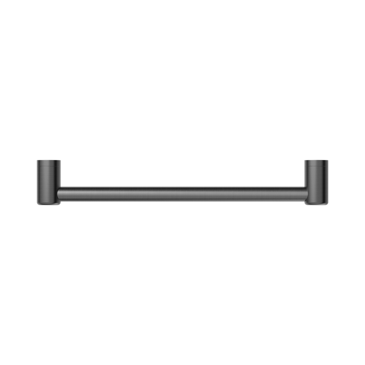 An image of Nero Tapware Mecca Care 25mm Grab Rail 450mm Gun Metal