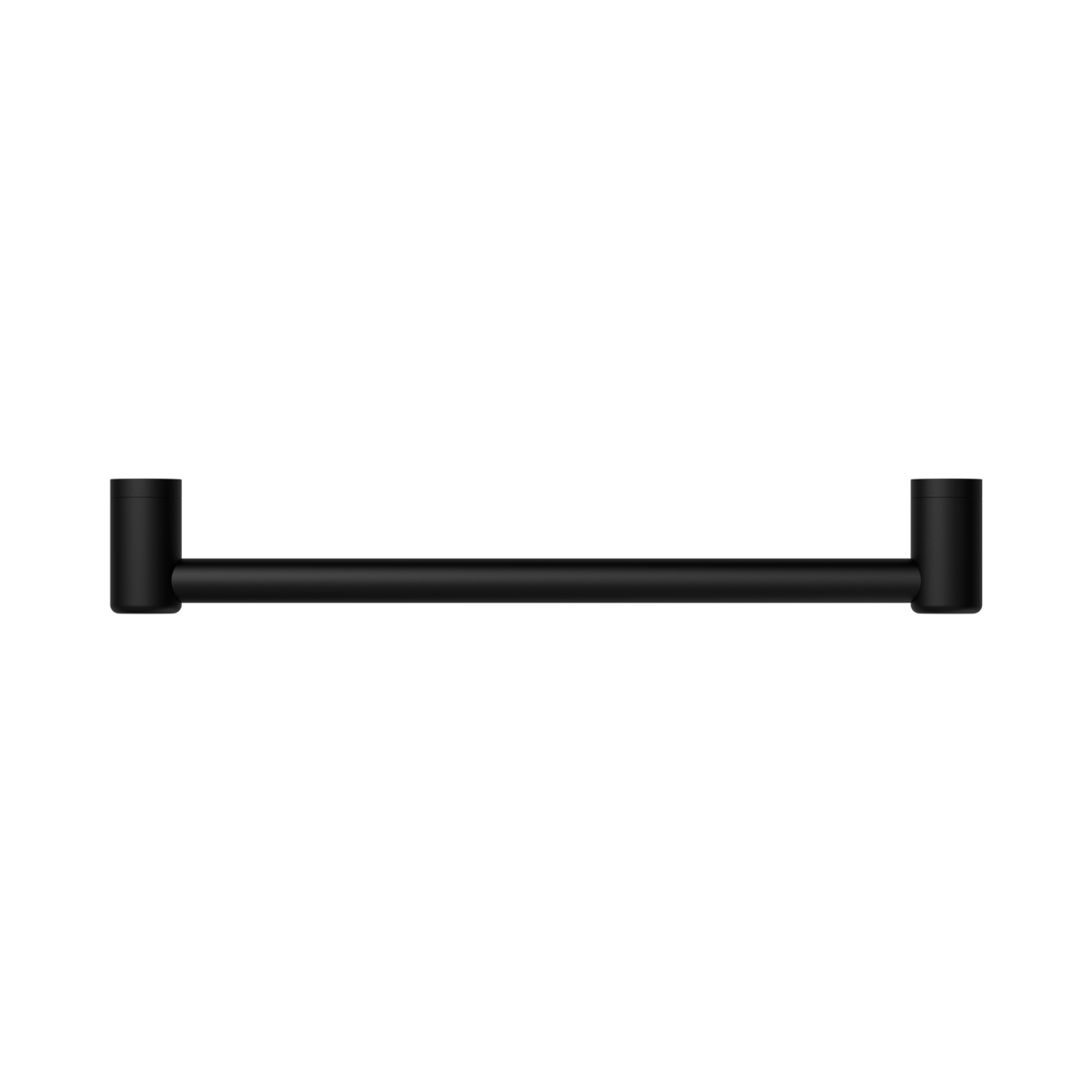 An image of Nero Tapware Mecca Care 25mm Grab Rail 450mm Matte Black
