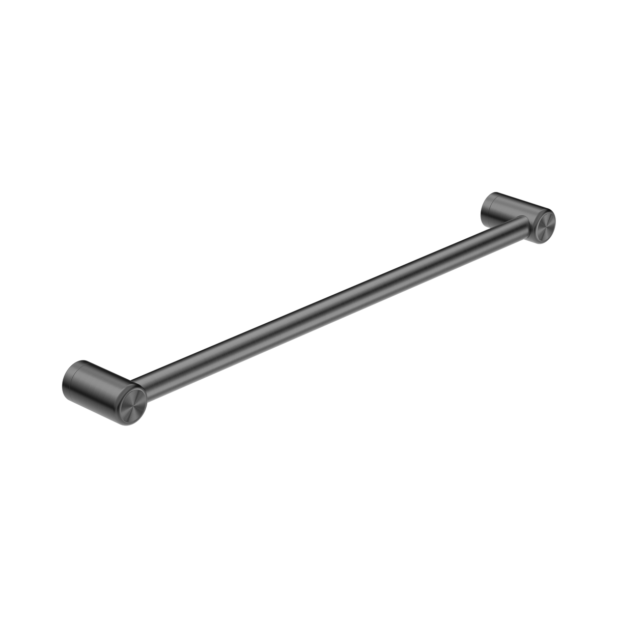 An image of Nero Tapware Mecca Care 25mm Grab Rail 600mm Gun Metal