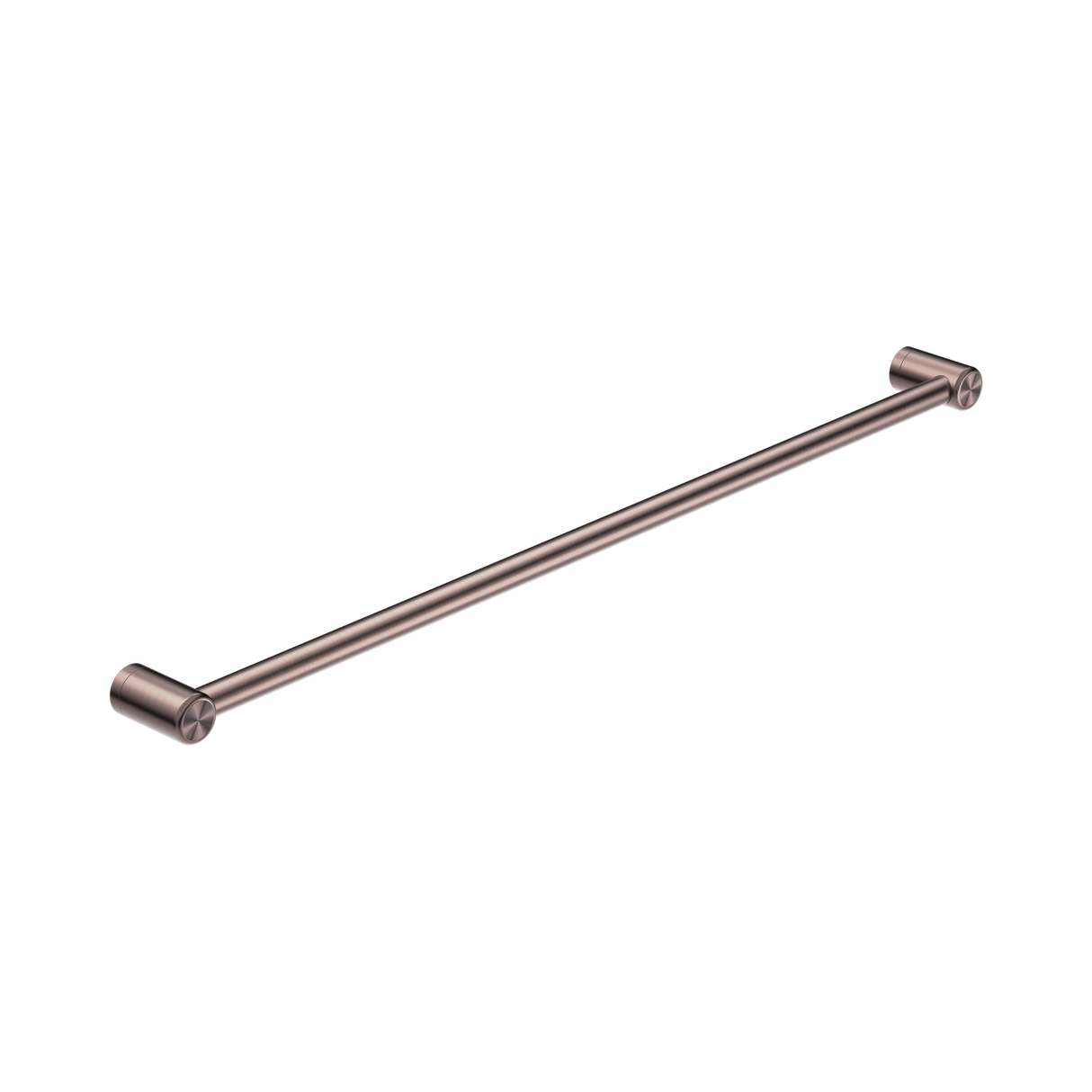 An image of Nero Tapware Mecca Care 25mm Grab Rail 900mm Brushed Bronze