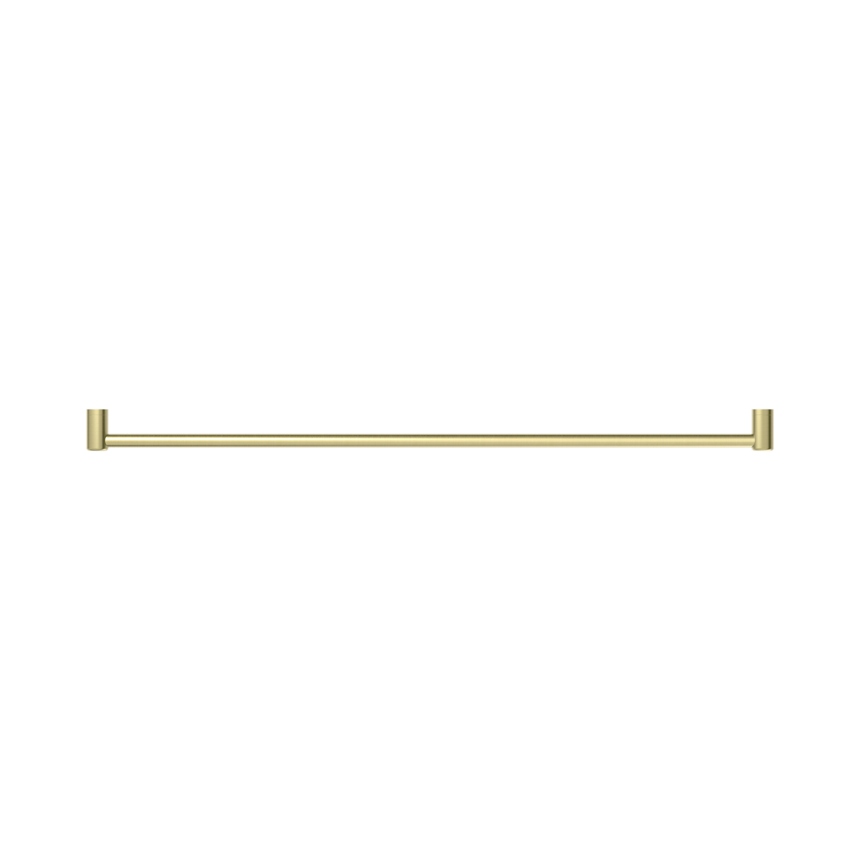 An image of Nero Tapware Mecca Care 25mm Grab Rail 1200mm Brushed Gold