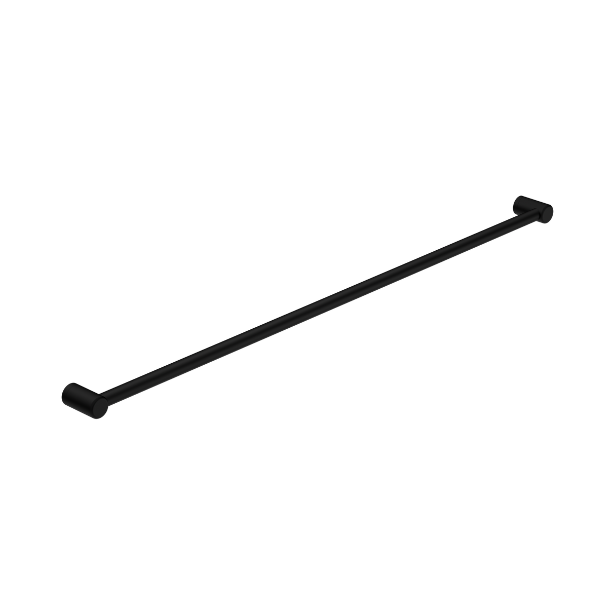 An image of Nero Tapware Mecca Care 25mm Grab Rail 1200mm Matte Black