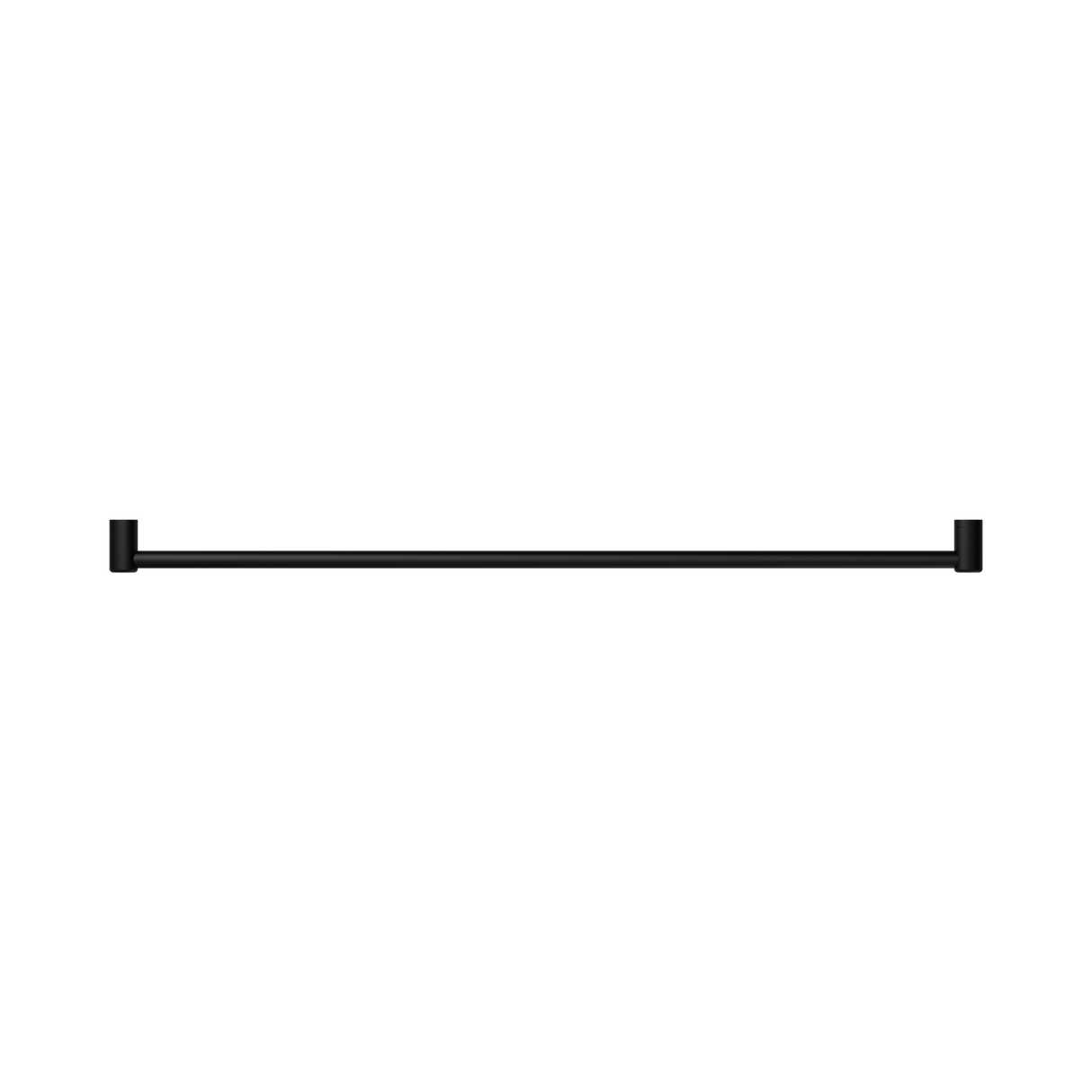 An image of Nero Tapware Mecca Care 25mm Grab Rail 1200mm Matte Black