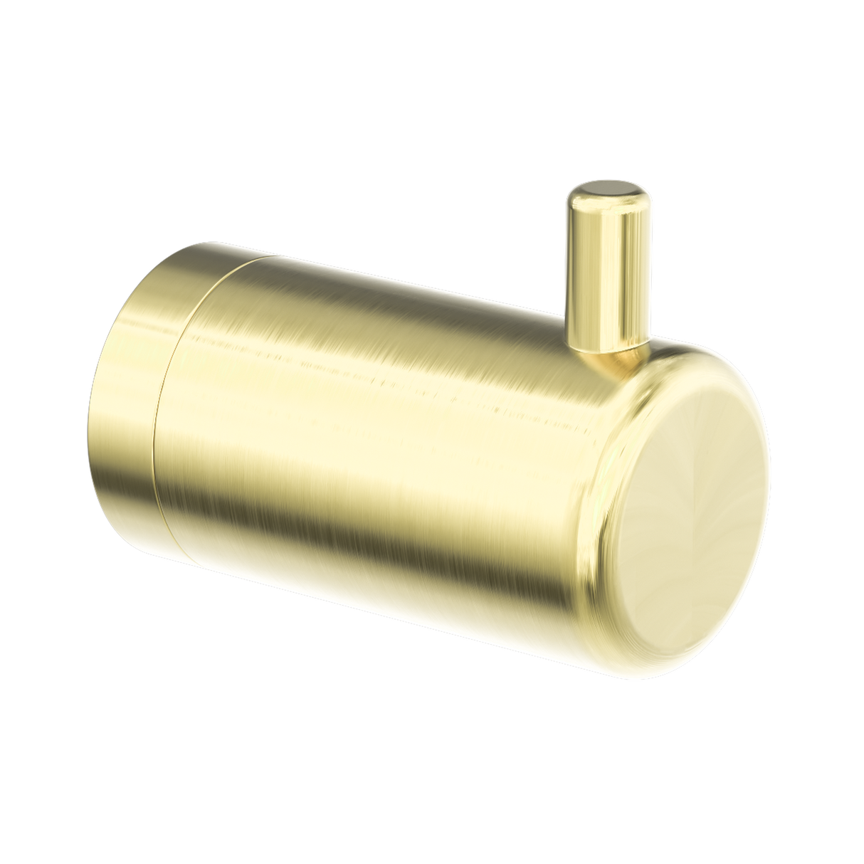 An image of Nero Tapware Mecca Care 25mm Wall Hook Brushed Gold