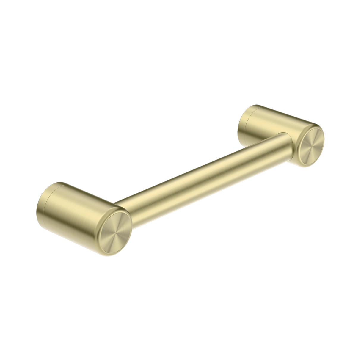 An image of Nero Tapware Mecca Care 32mm Grab Rail 300mm Brushed Gold