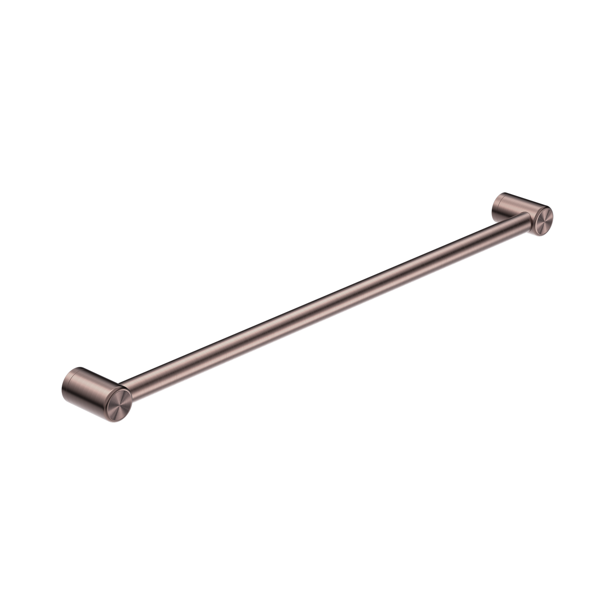 An image of Nero Tapware Mecca Care 32mm Grab Rail 900mm Brushed Bronze