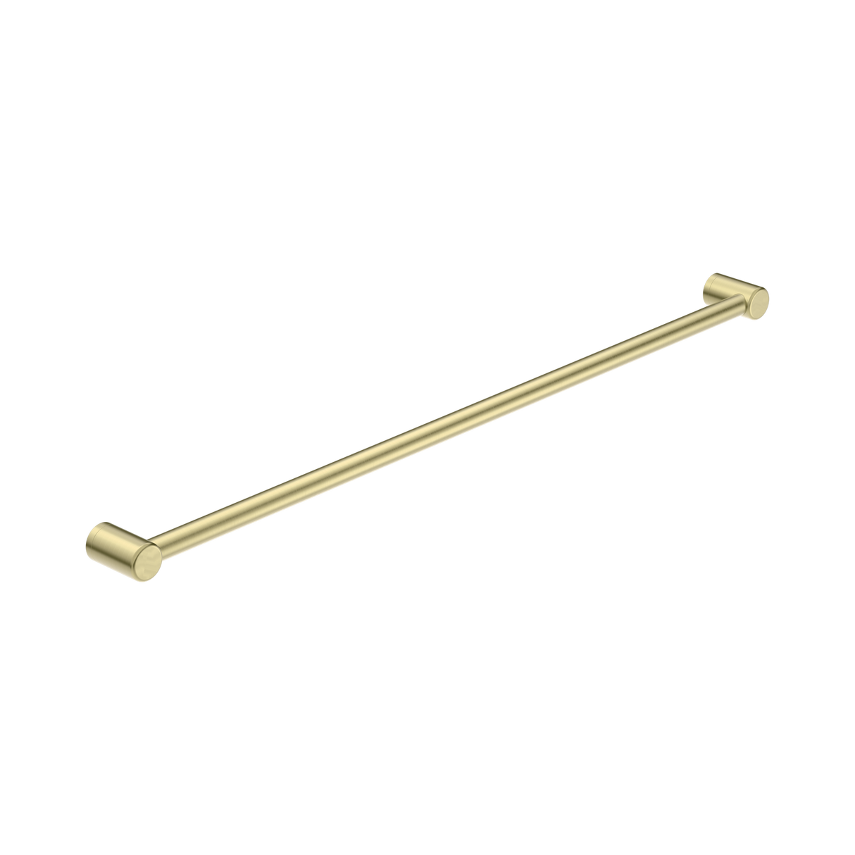 An image of Nero Tapware Mecca Care 32mm Grab Rail 1200mm Brushed Gold
