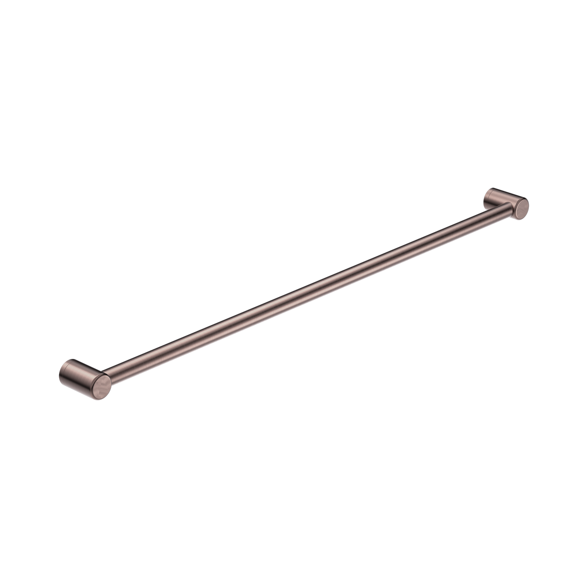 An image of Nero Tapware Mecca Care 32mm Grab Rail 1200mm Brushed Bronze