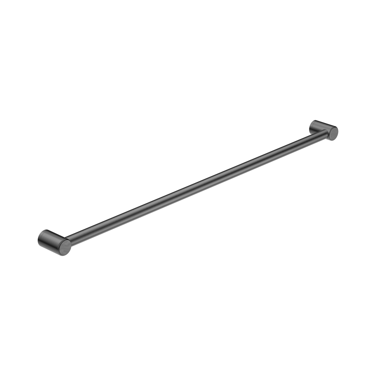 An image of Nero Tapware Mecca Care 32mm Grab Rail 1200mm Gun Metal