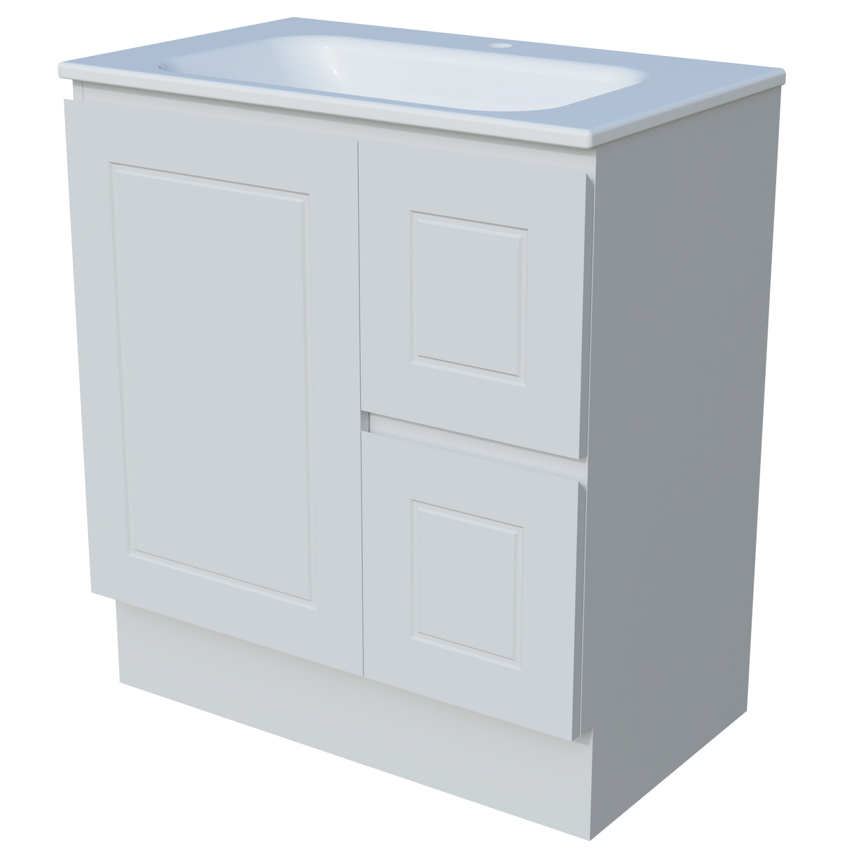 Nevada Classic Vanity 750mm Centre Bowl Stadium Top Floor standing (NVC-V-750-C-STD-F)