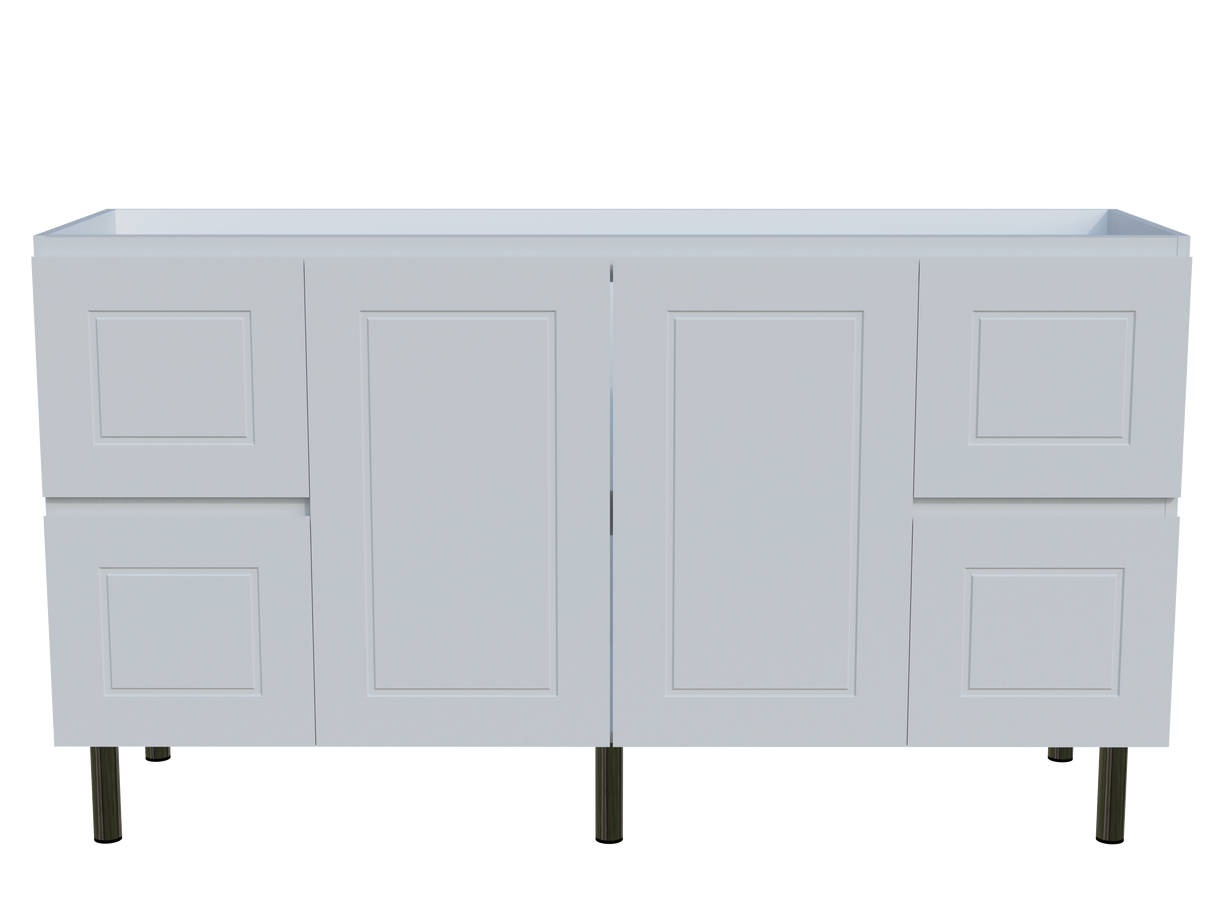 Nevada Classic Cabinet Only 1500mm Double Bowl On Legs