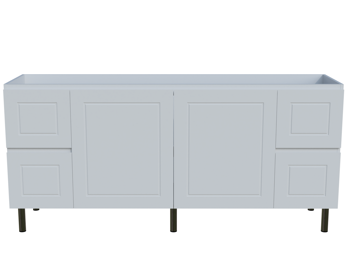 Nevada Classic Cabinet Only 1800mm Right Bowl On Legs