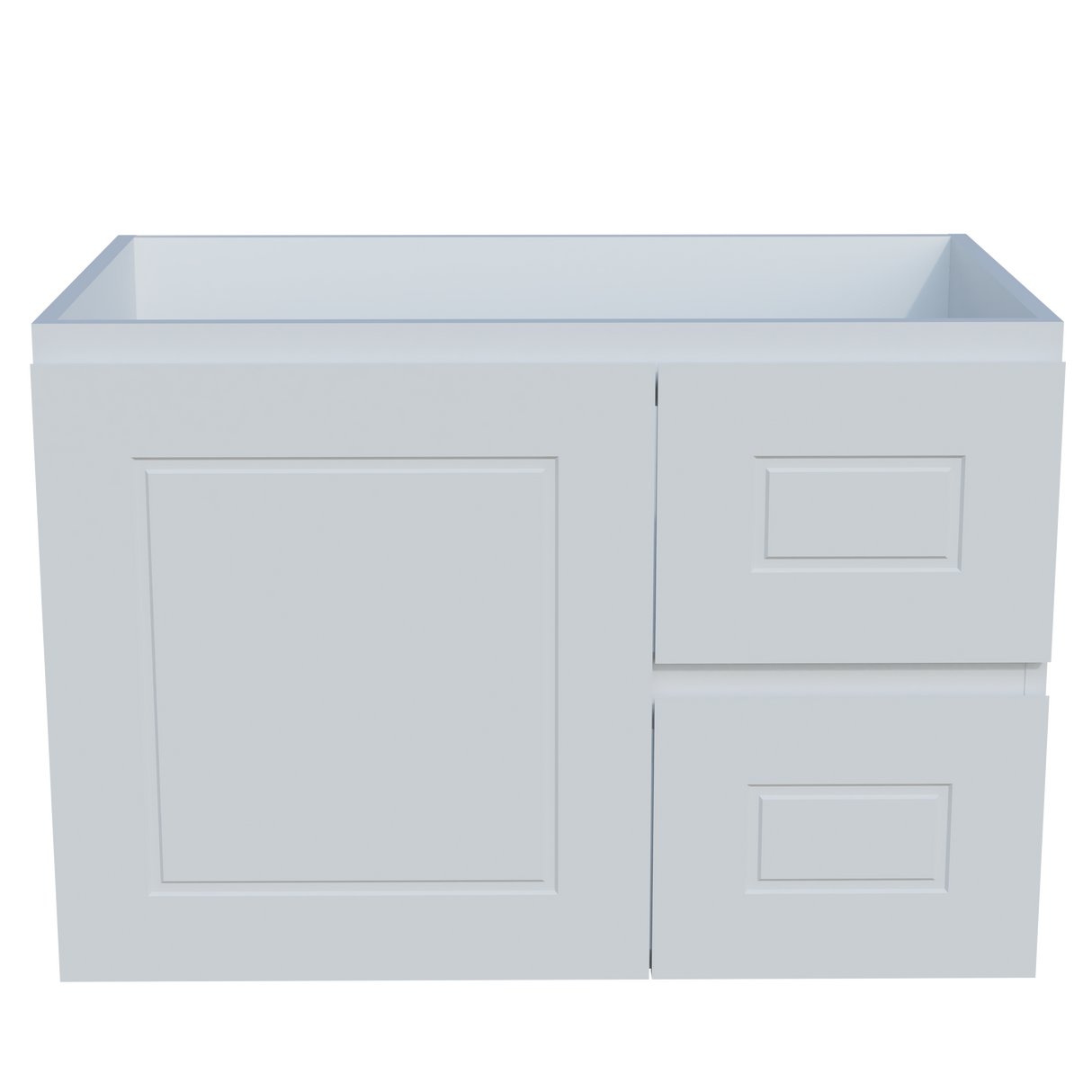 Nevada Classic Cabinet Only 750mm Centre Bowl Wall hung
