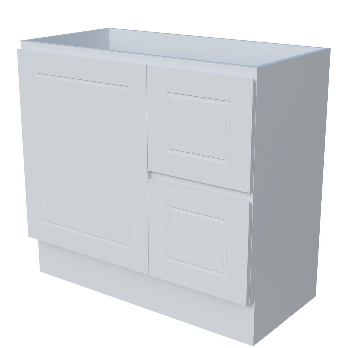 Nevada Classic Vanity 900mm Left Bowl Alpha Top Floor standing