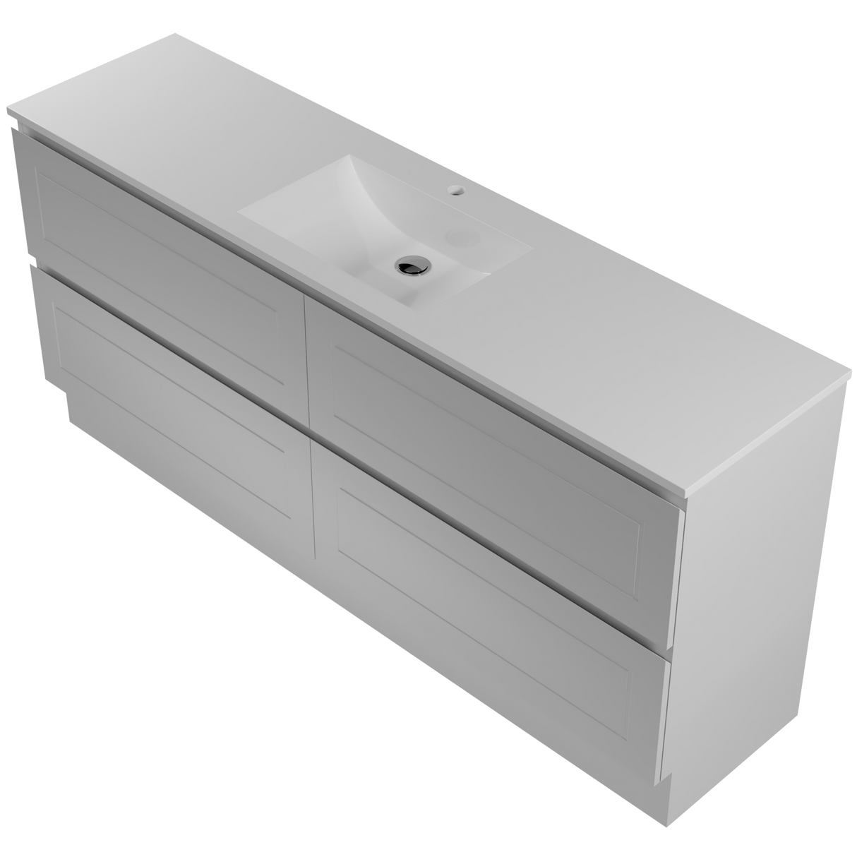 Nevada Plus Classic Vanity 1800mm Centre Bowl Regal Top Floor standing (NVPC-V-1800-C-REG-F)
