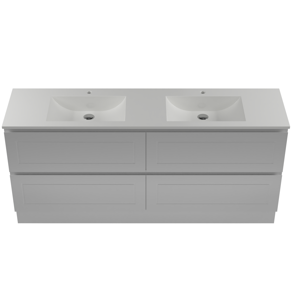 Nevada Plus Classic Vanity 1800mm Double Bowl Regal Top Floor standing (NVPC-V-1800-D-REG-F)