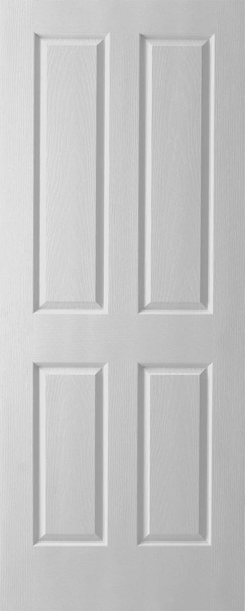 OAK Moulded Panel Woodgrain Hollowcore Door