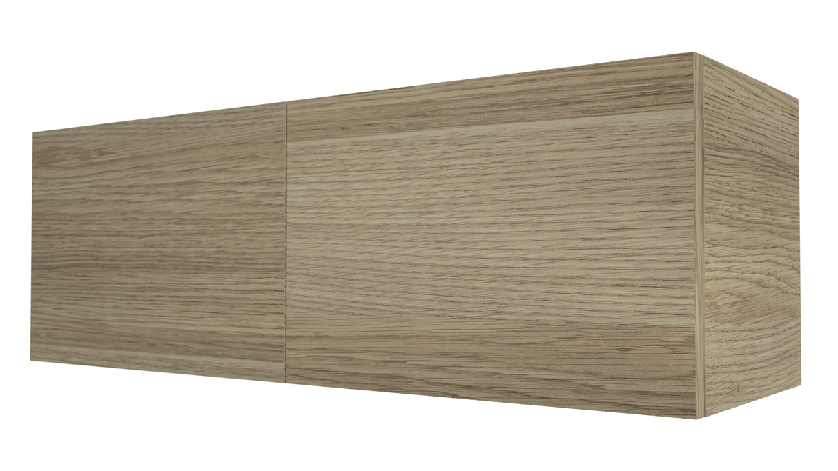 Modular Laundry Cabinet 900mm x 300mm High Overhead Unit 2 Door (OVR-LC-900-300)