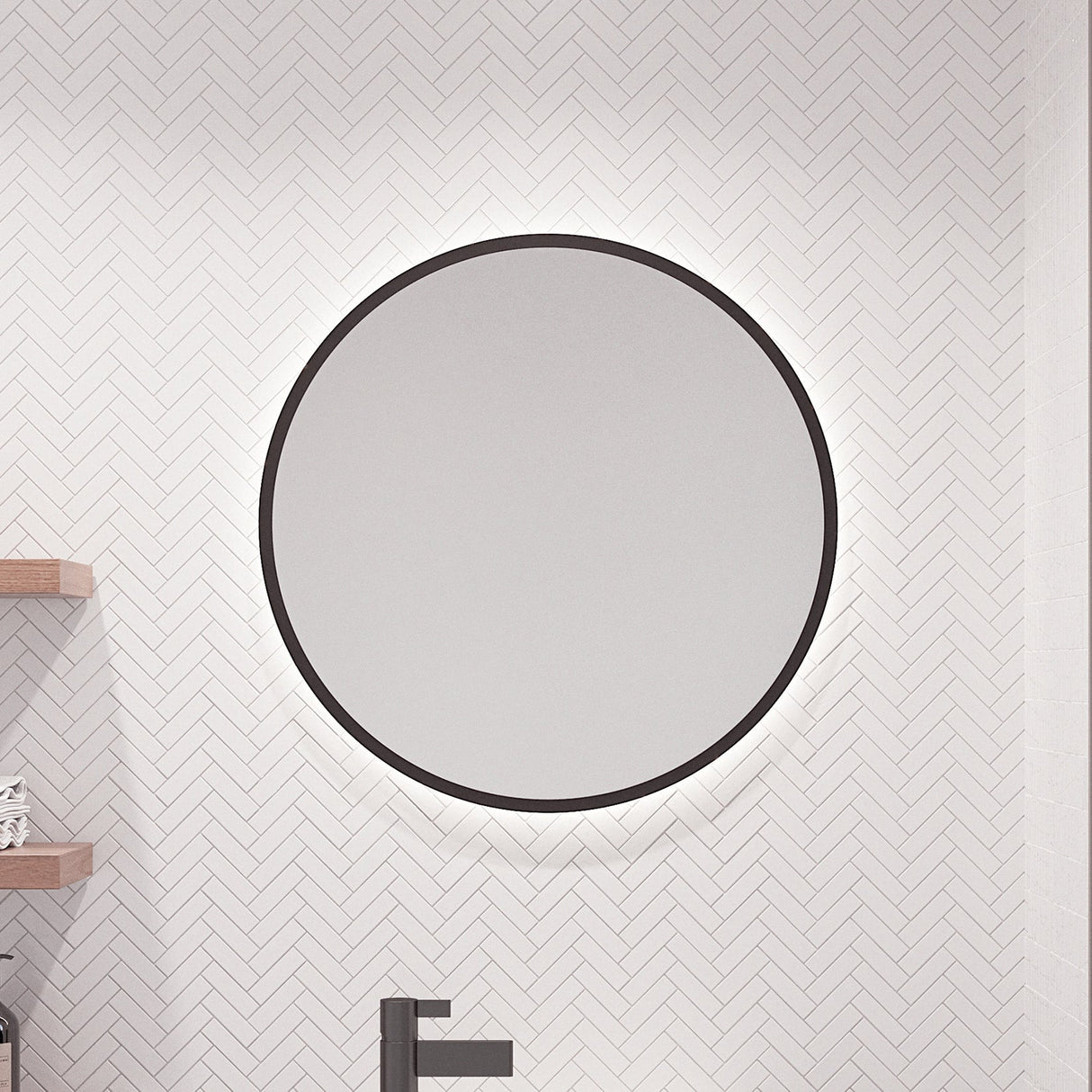 Portland Mirror 510mm (POR-M-510-510)