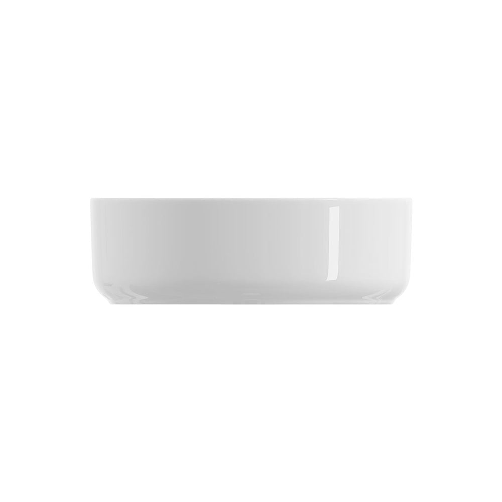 Reba Mini Above Counter Basin, Gloss White