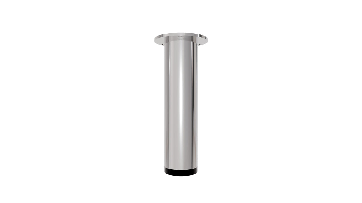 Round 150mm Chrome Leg (RND-LEG-150-CR)