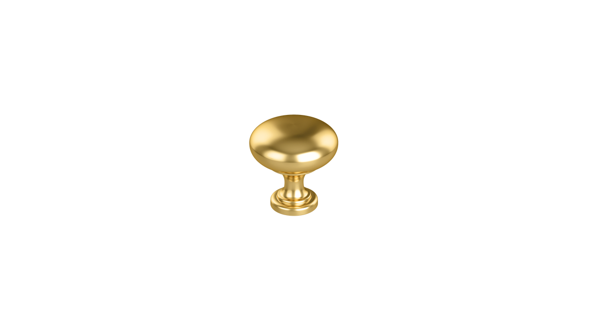 Round Knob 26mm Satin Gold Handle (ROU-H-26-SG)