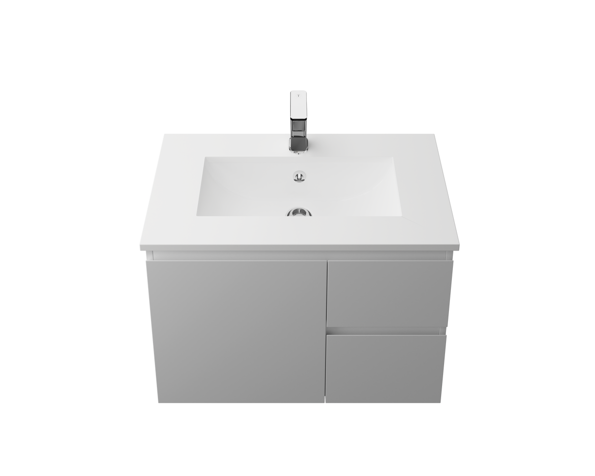 An image of Timberline's Ruby Undermount Basin 530mm White Gloss