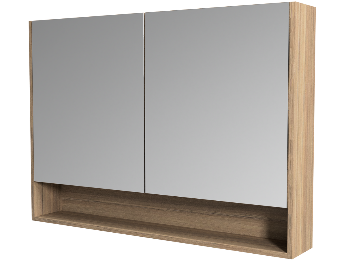 Sanremo Mirror Cabinet 1050mm Double Door Platinum Collection (SAN-SC-1050-D-P)