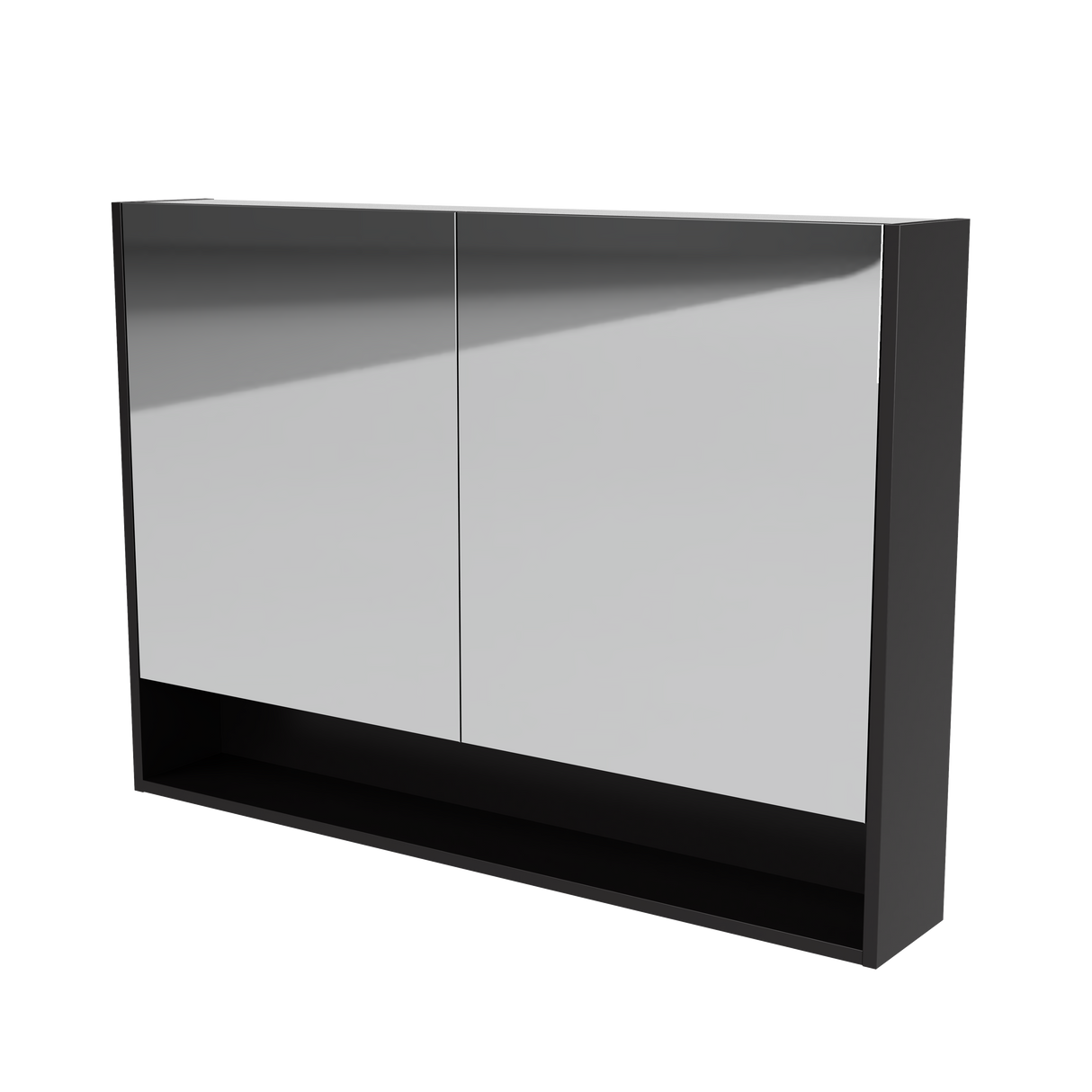 Sanremo Mirror Cabinet 1050mm Double Door Gold Collection (SAN-SC-1050-D-G)