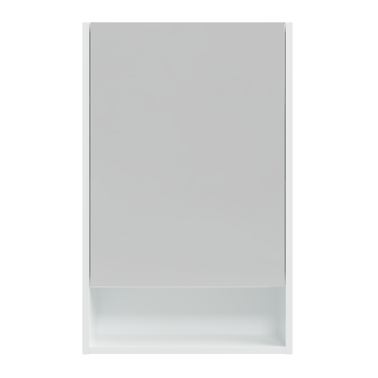 Sanremo Mirror Cabinet 475mm Single Door Platinum Collection (SAN-SC-475-S-P)