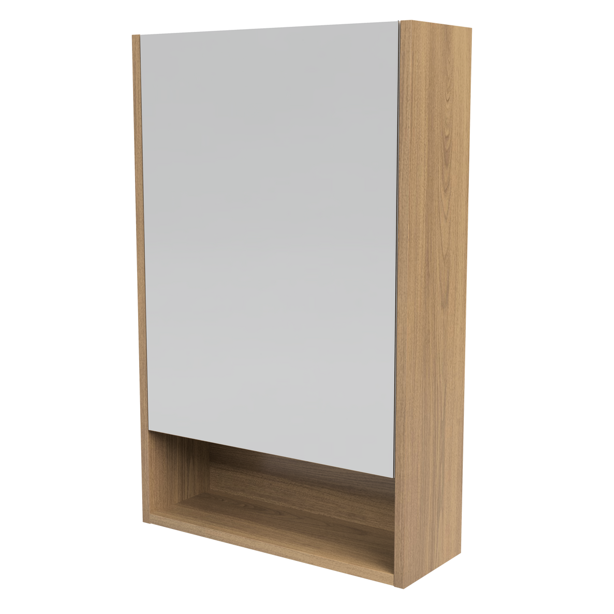Sanremo Mirror Cabinet 475mm Single Door Platinum Collection (SAN-SC-475-S-P)