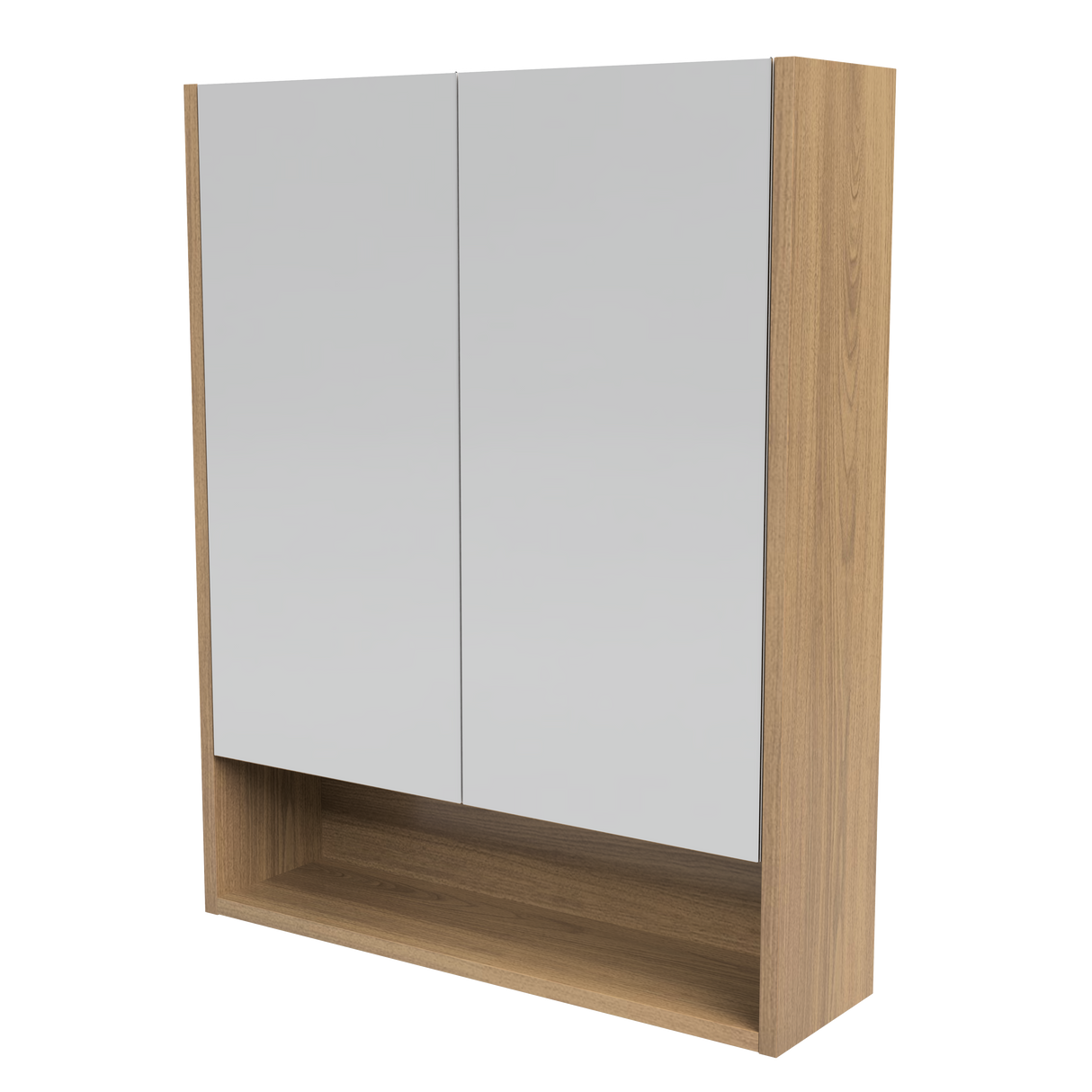 Sanremo Mirror Cabinet 600mm Double Door Platinum Collection (SAN-SC-600-D-P)