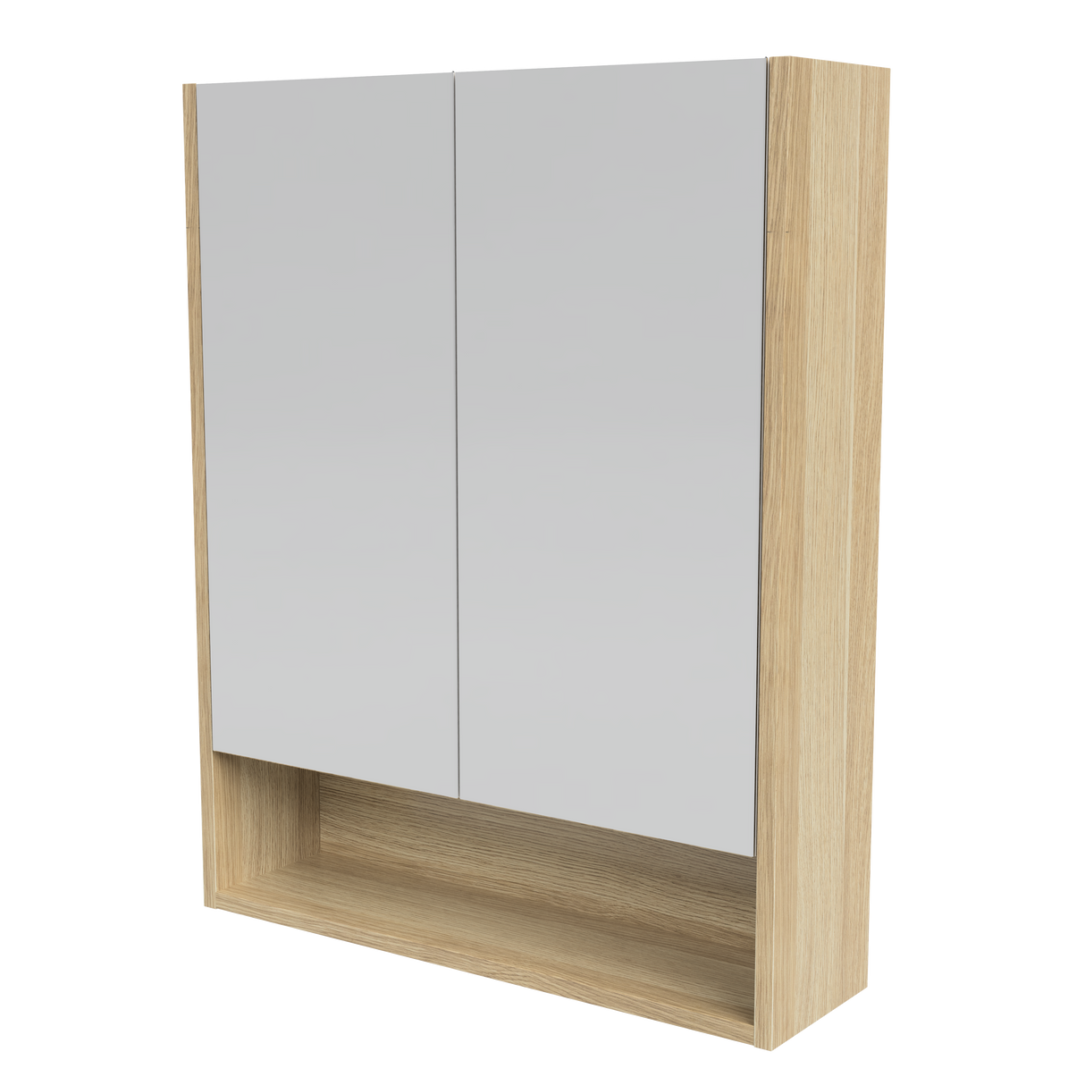 Sanremo Mirror Cabinet 600mm Double Door Gold Collection (SAN-SC-600-D-G)
