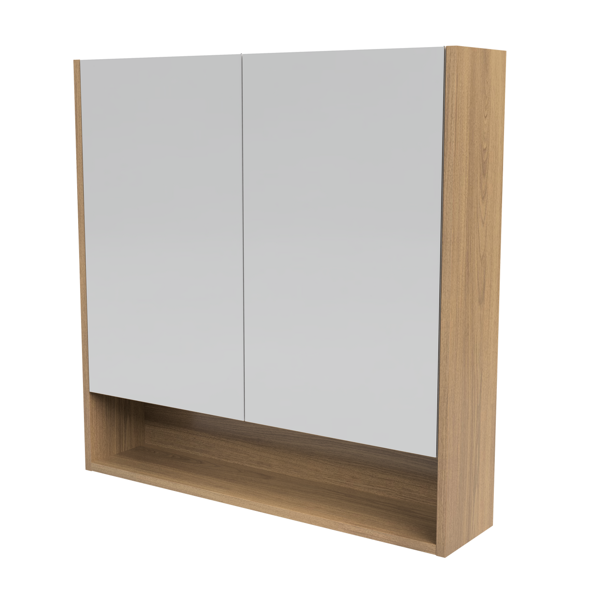 Sanremo Mirror Cabinet 750mm Double Door Gold Collection (SAN-SC-750-D-G)