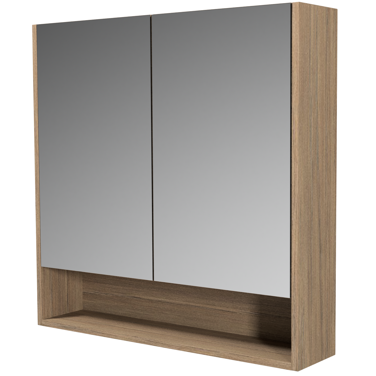 Sanremo Mirror Cabinet 750mm Double Door Platinum Collection (SAN-SC-750-D-P)