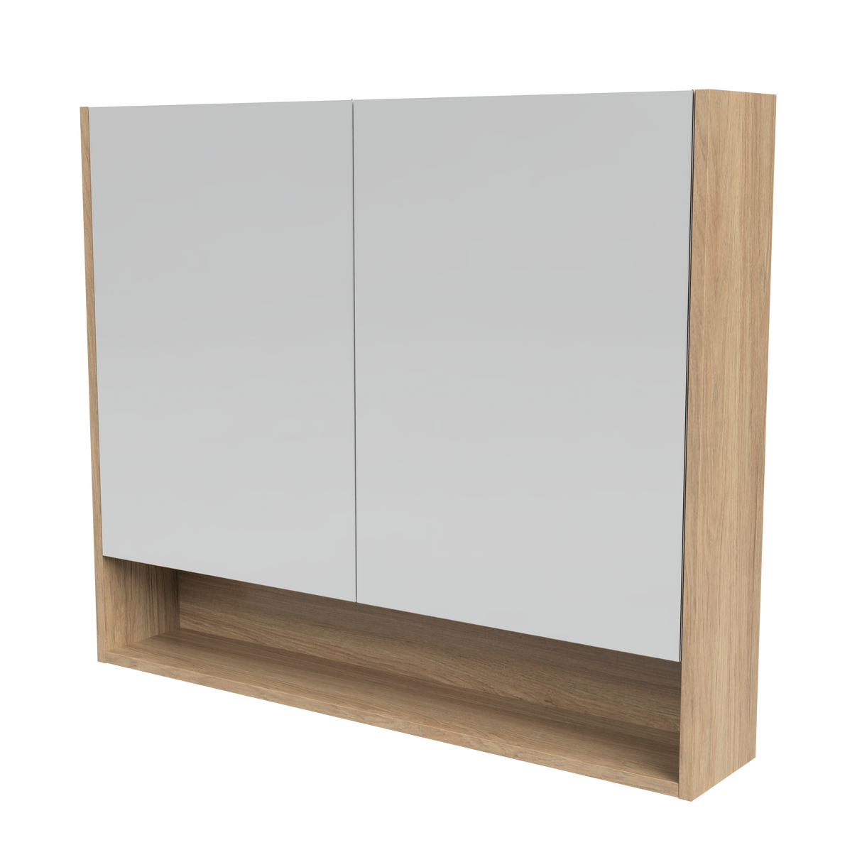 Sanremo Mirror Cabinet 900mm Double Door Gold Collection (SAN-SC-900-D-G)