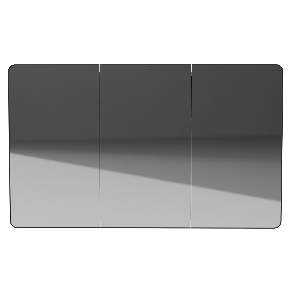 Sutherland House Collection Mirror Cabinet 1200mm x 720mm high Three Door Gold Collection (SHC-SC-1200-3-G)