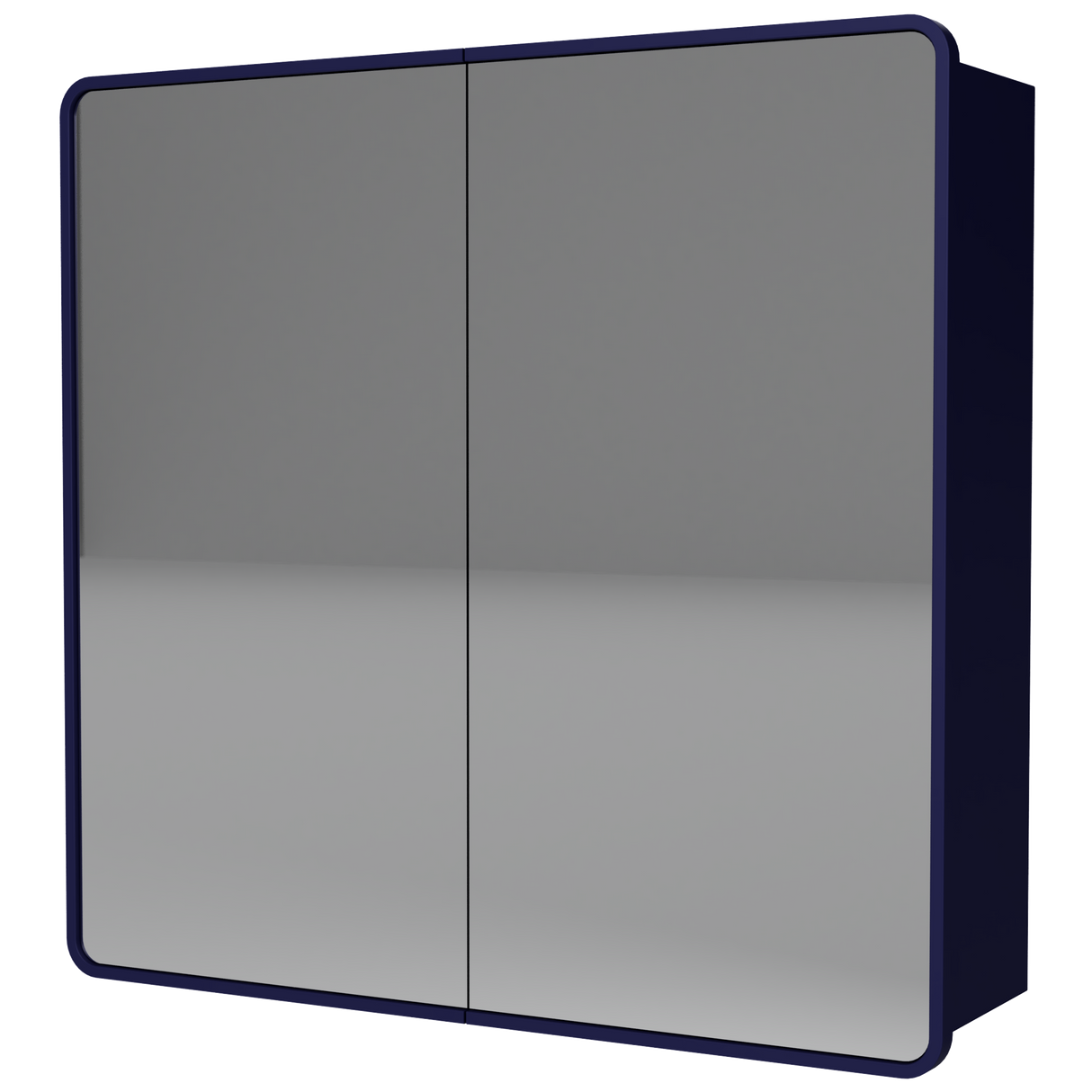 Sutherland House Collection Mirror Cabinet 750mm x 720mm high Double Door Gold Collection (SHC-SC-750-D-G)