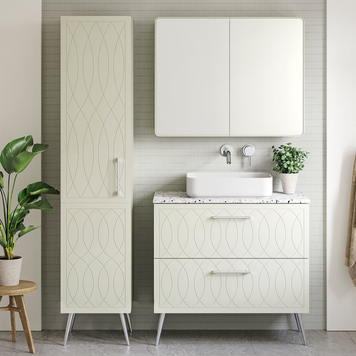 Sutherland House Collection Storage Cabinet 400mm On Legs