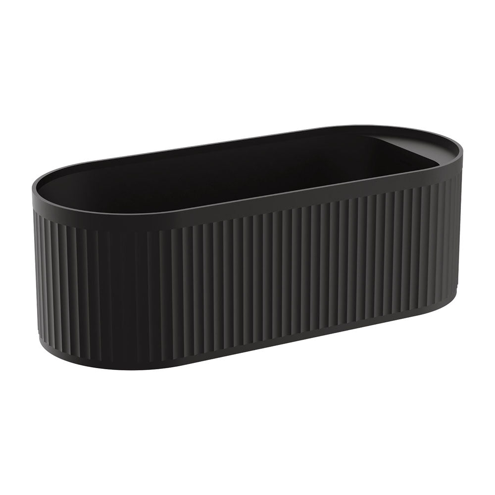 Minka Solid Surface Bath, 1700mm, Matt Black