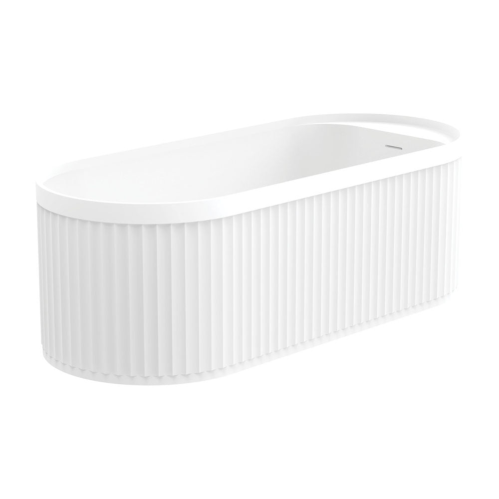 Minka Solid Surface Bath, 1700mm, Matt White