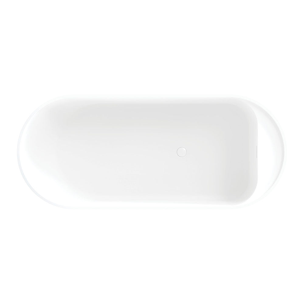 Minka Solid Surface Bath, 1700mm, Matt White