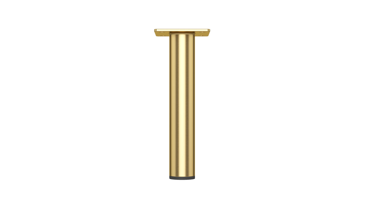 Straight 150mm Brushed Gold Leg (STR-LEG-150-BG)