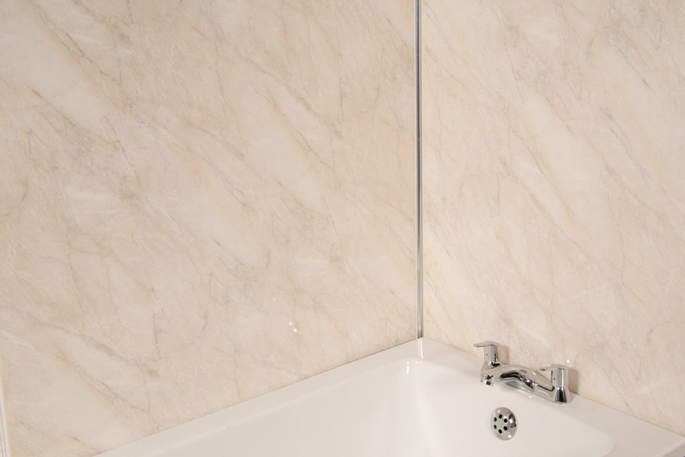 Sahara Gold Gloss Wet Wall Panel - 2400mm (h) x 1000mm (w) x 10mm (d)