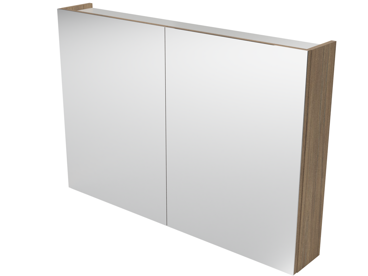 Tennessee Mirror Cabinet 1050mm Double Door Gold Collection (TEN-SC-1050-D-G)