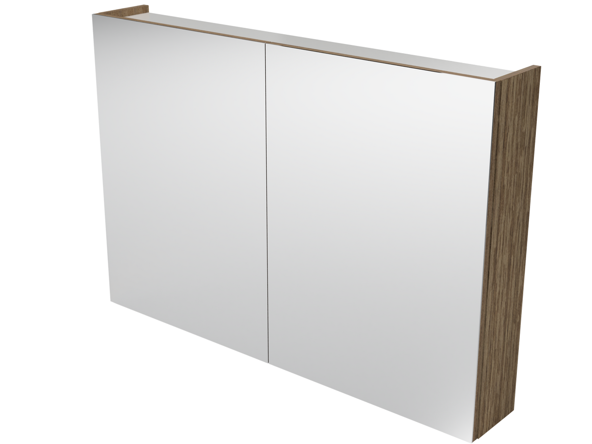 Tennessee Mirror Cabinet 1050mm Double Door Platinum Collection (TEN-SC-1050-D-P)