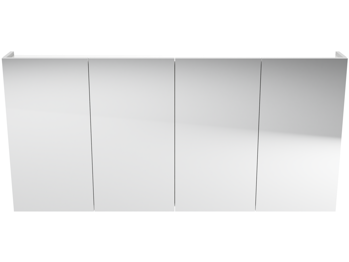 Tennessee Mirror Cabinet 1500mm Four Door Gold Collection (TEN-SC-1500-4-G)
