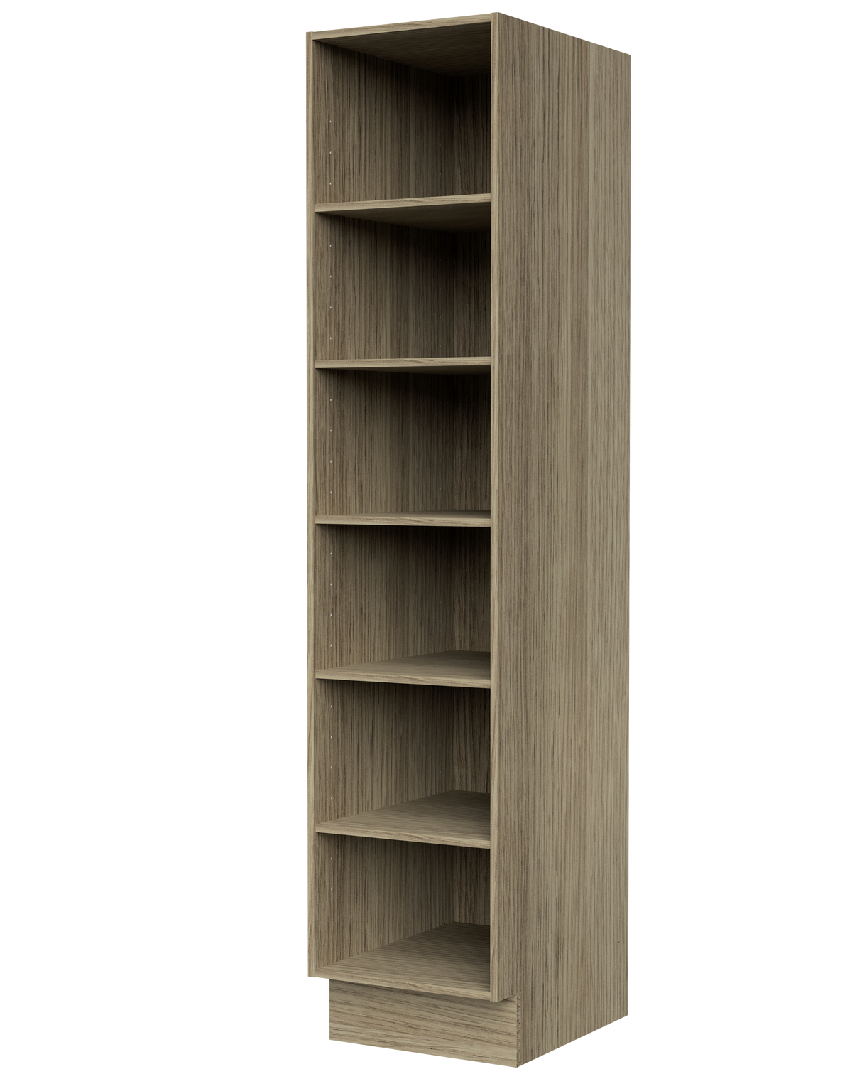 Modular Laundry Cabinet 450mm Tall Unit Open Shelves (TLL-LC-450-SH)