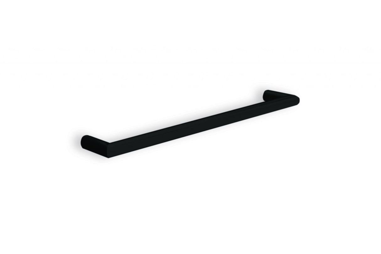 Thermorail Round Single Rail 632x32x100mm 18Watts - Matt Black - Includes Transformer