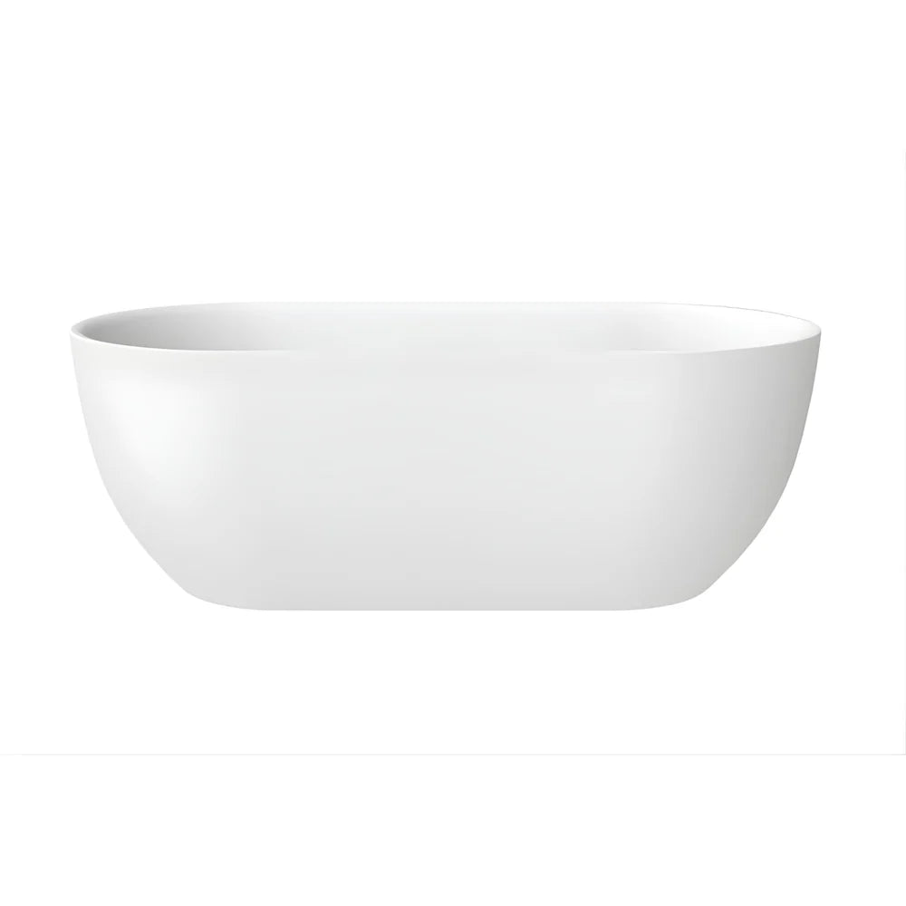 Valentina 1500 Oval Freestanding Bath - Gloss White